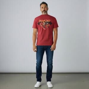 Diamond Supply Co Diamond See You Soon Red Graphic T Shirt Mens S